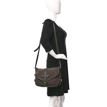 Louis Vuitton Monogram Mini Lin Saumur Ebene 2 of 13