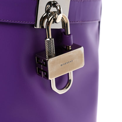 Givenchy Calfskin Shark Lock Ankle Boots 38 Ultraviolet 11 of 13