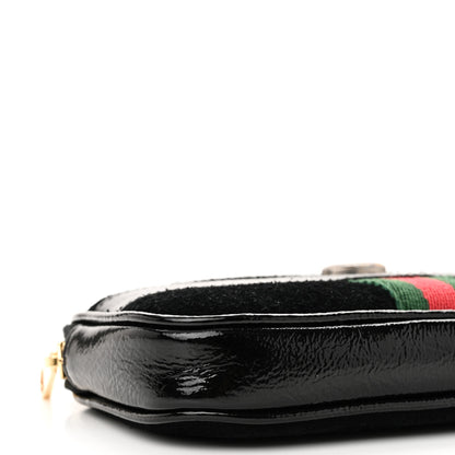 Gucci Suede Patent Ophidia Belted iPhone Case 85 34 Black 8 of 10