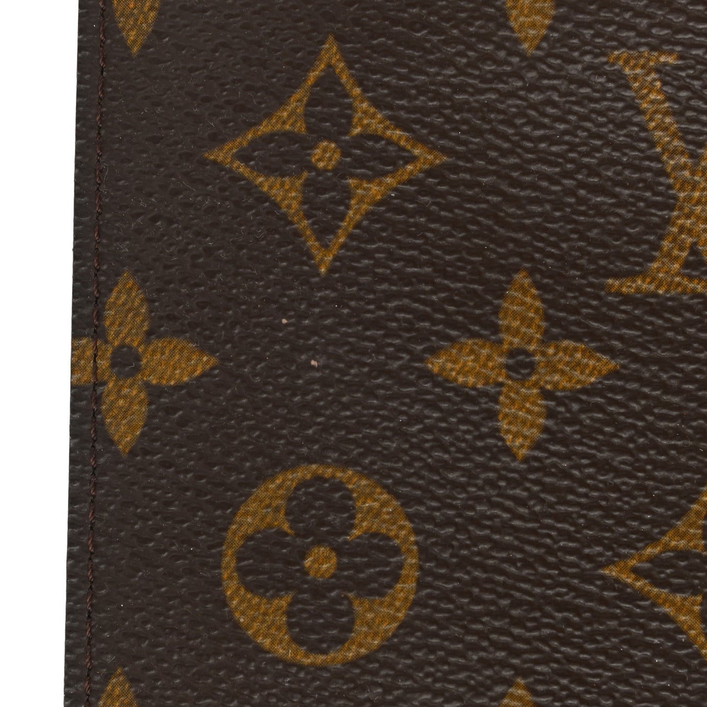 Monogram Checkbook Holder Case Wallet