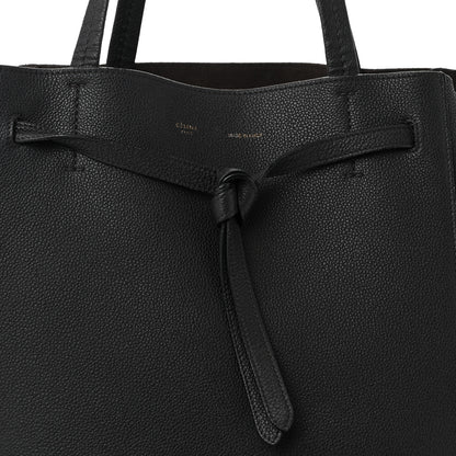 Celine Soft Grained Calfskin Medium Belt Cabas Phantom Medium Grey 7 of 13