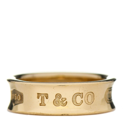 Tiffany 18K Yellow Gold 1837 Band Ring 52 6 1 of 7