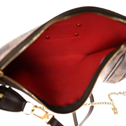 Louis Vuitton Damier Ebene Eva Clutch 5 of 10