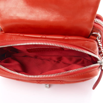 Chanel Lambskin Quilted New Mini Flap Red 6 of 12