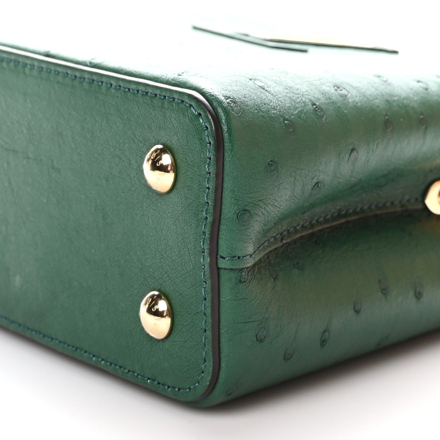 Ostrich Capucines Mini Mint