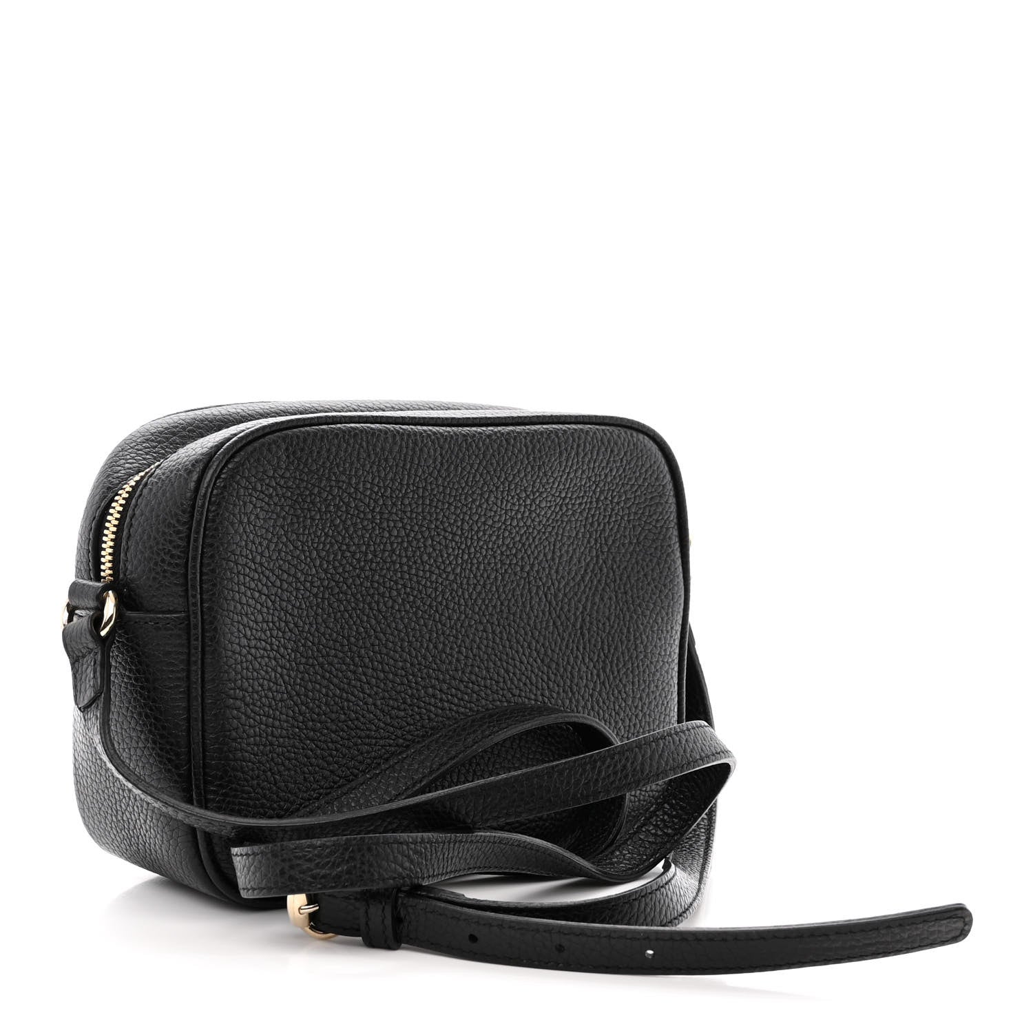 Gucci Pebbled Calfskin Small Soho Disco Bag Black 3 of 10