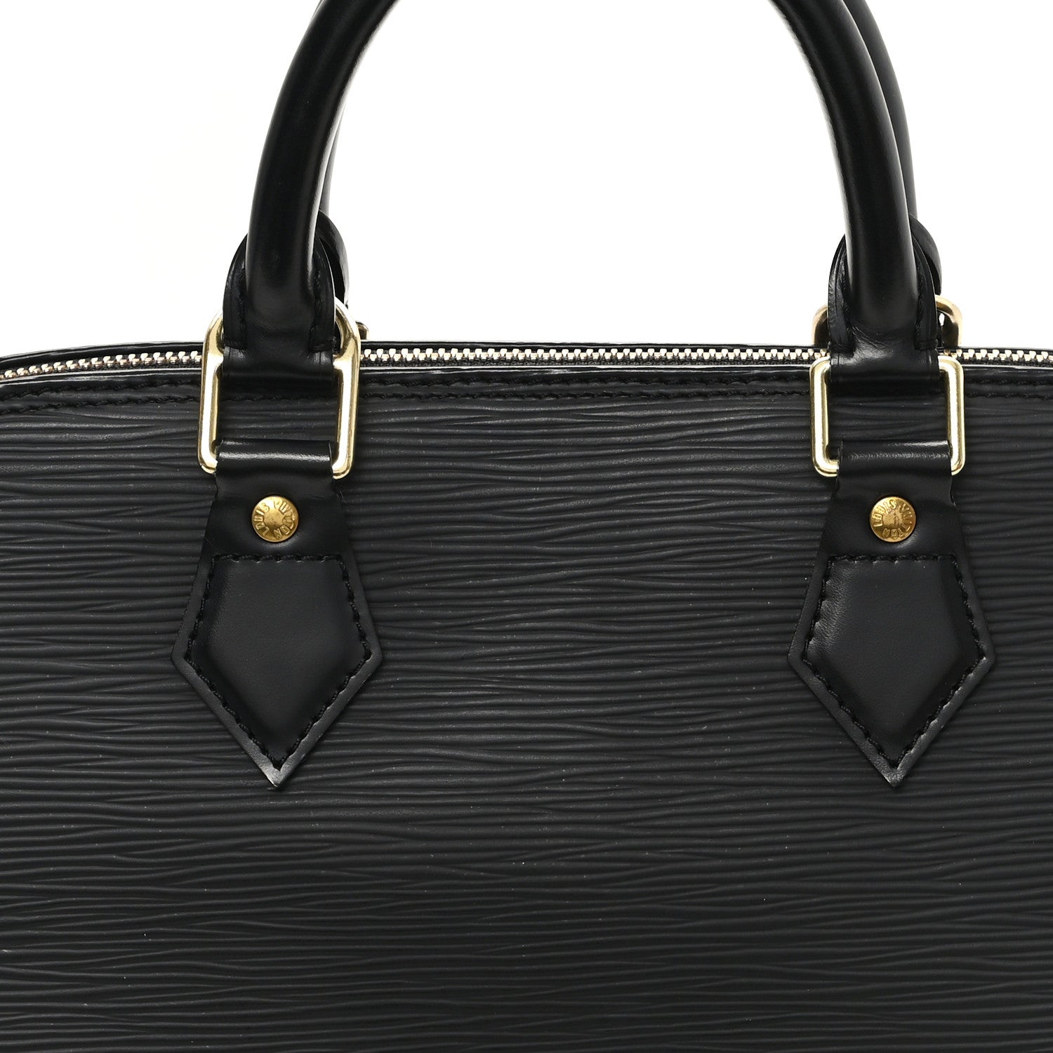 Louis Vuitton Epi Alma PM Black 7 of 11