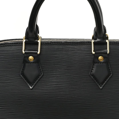 Louis Vuitton Epi Alma PM Black 7 of 11