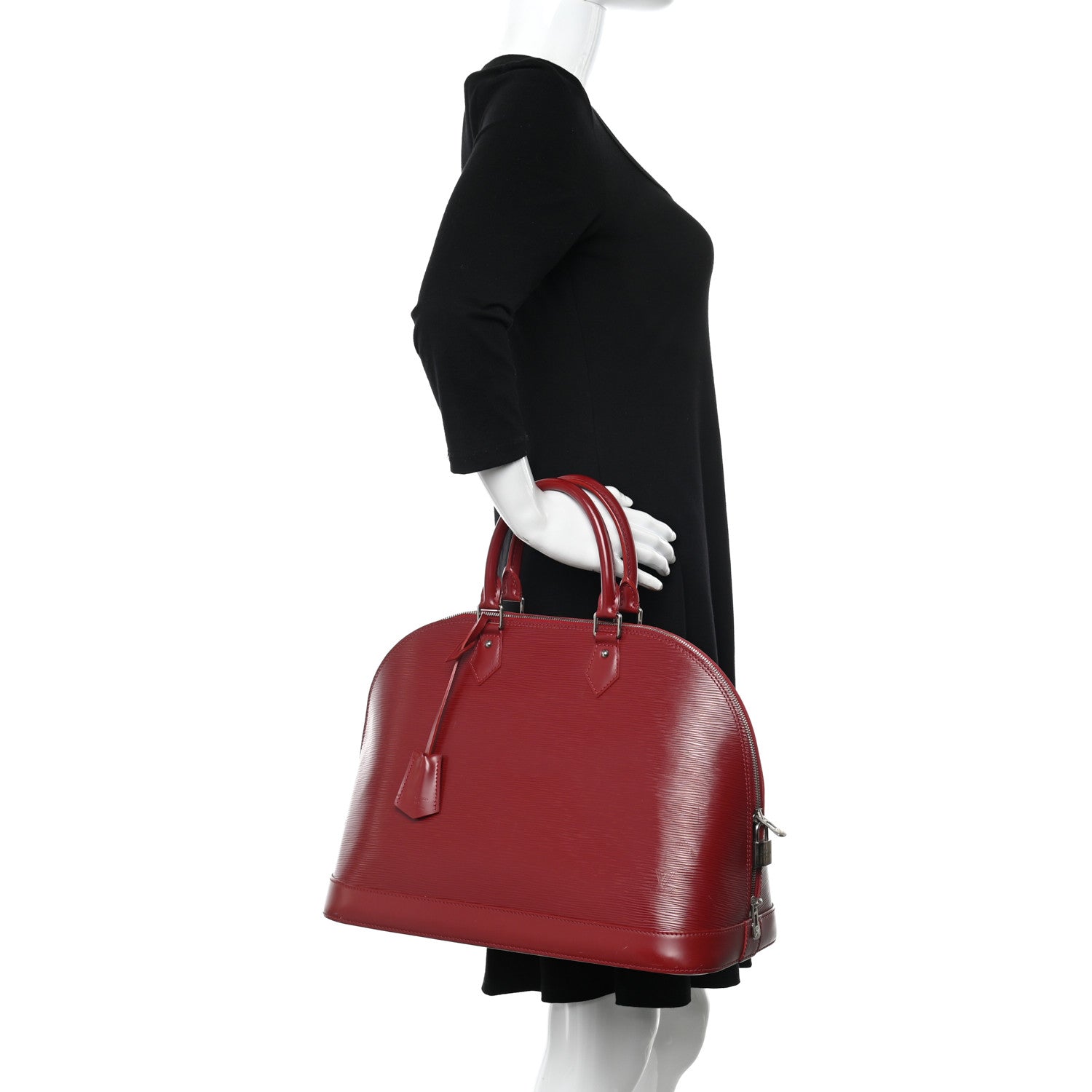 Louis Vuitton Epi Alma GM Castillan Red 2 of 15