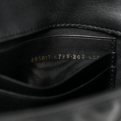 Fendi Nappa FF 1974 Embossed Mini Baguette Black 7 of 10