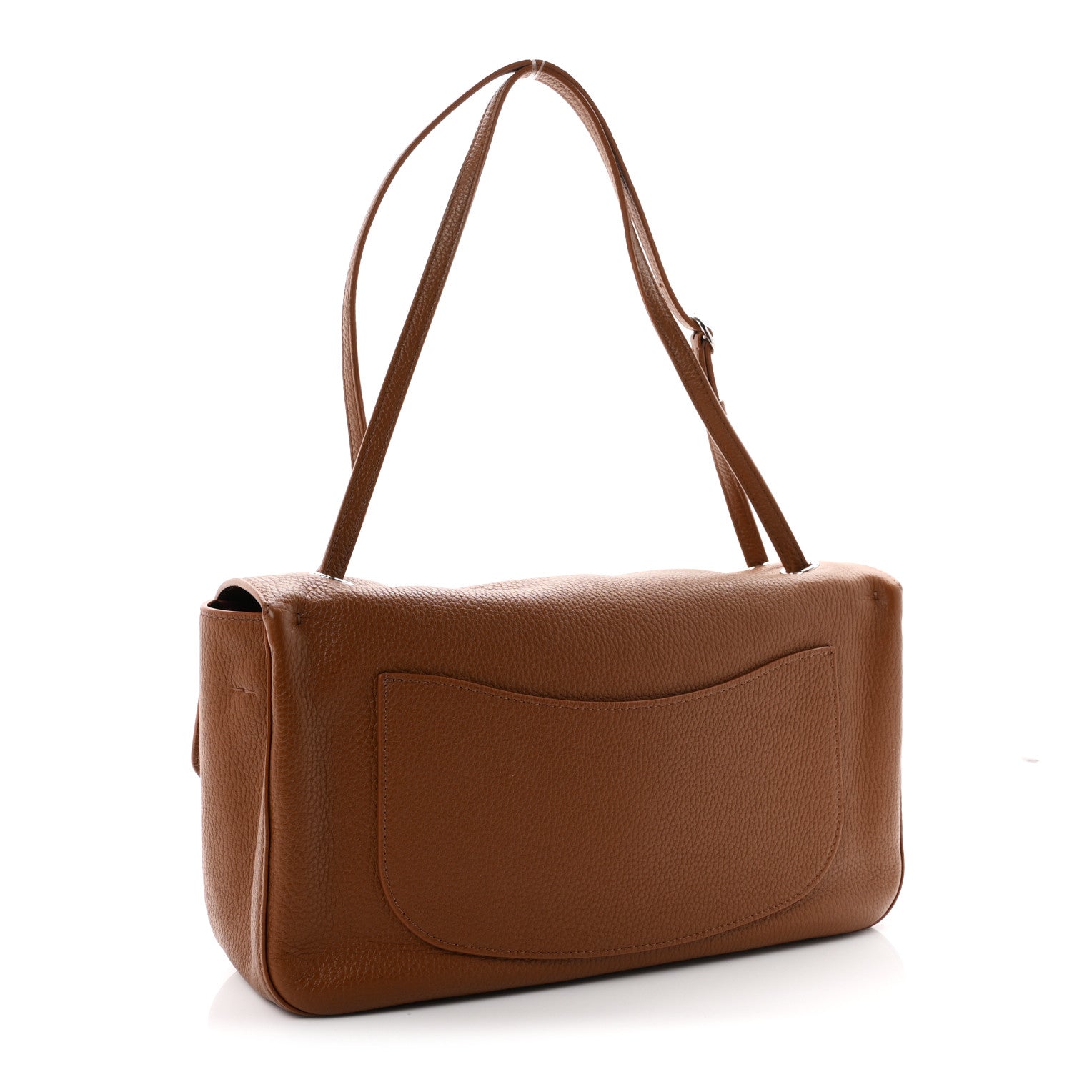 Chanel Grained Calfskin Small Souplissimo Maxi Flap Camel 3 of 11