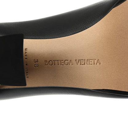 Bottega Veneta Nappa Almond Pumps 38 Black 6 of 9