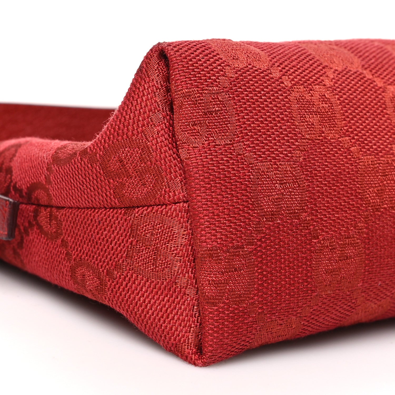 Gucci Monogram Pochette Red 8 of 10