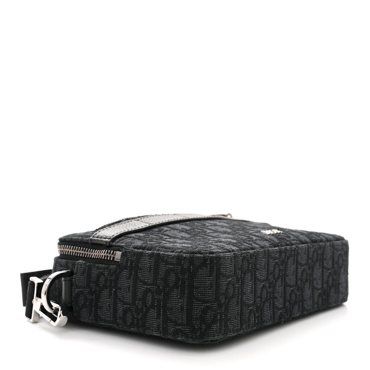 HOMME Oblique Safari Messenger Black