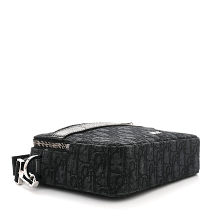 Christian Dior HOMME Oblique Safari Messenger Black 4 of 10