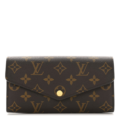Louis Vuitton Monogram Sarah Wallet NM 1 of 6