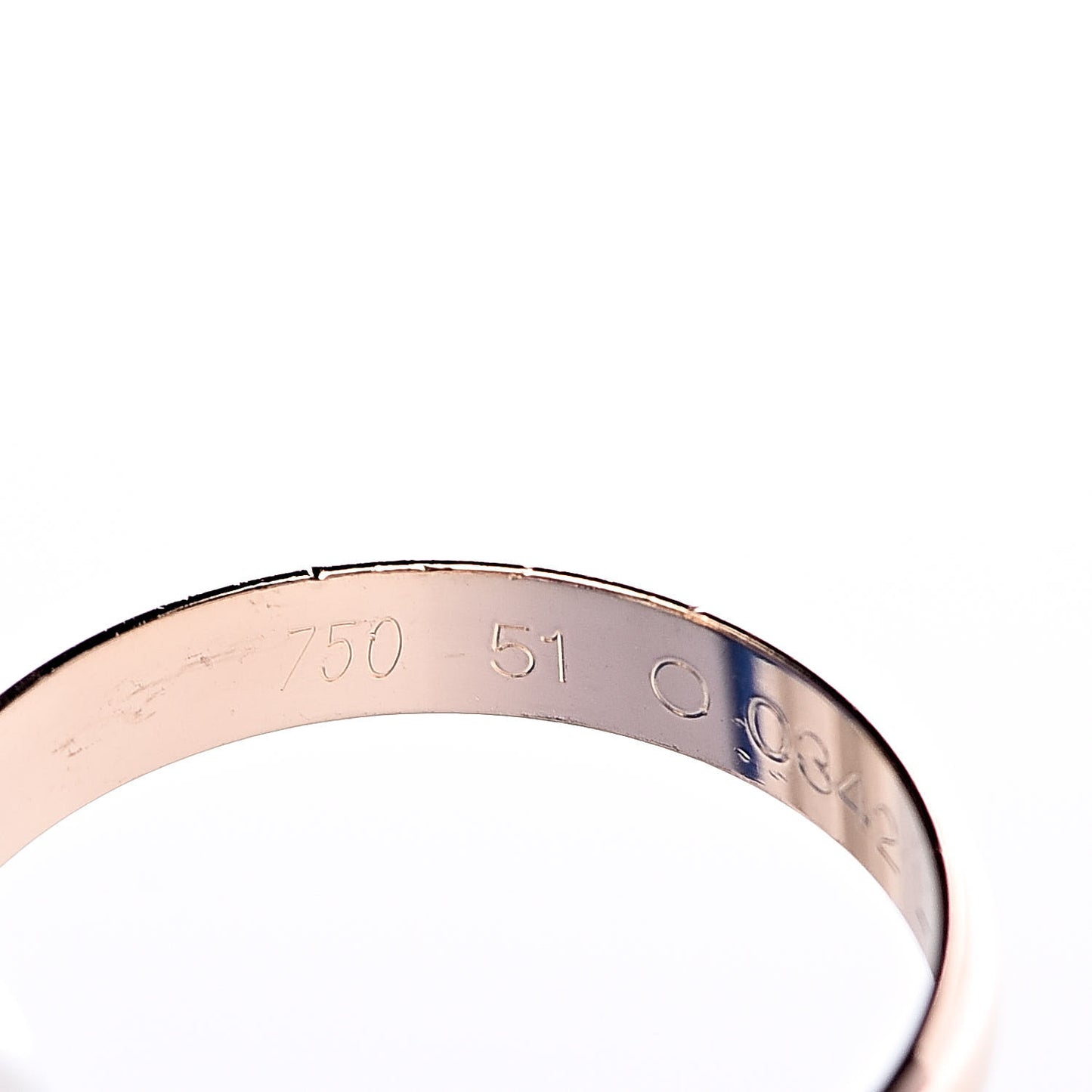 18K Pink Yellow White Gold Classic Les Must De Trinity Ring 51 5.75