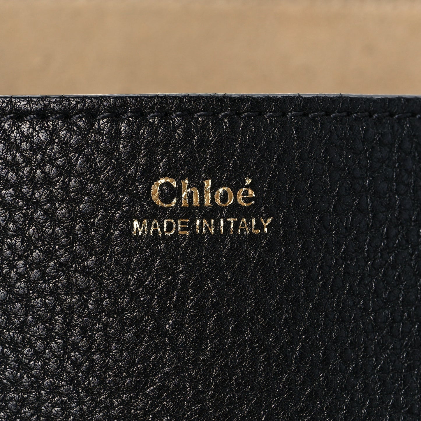 Grained Lambskin Drew Shoulder Bag Black