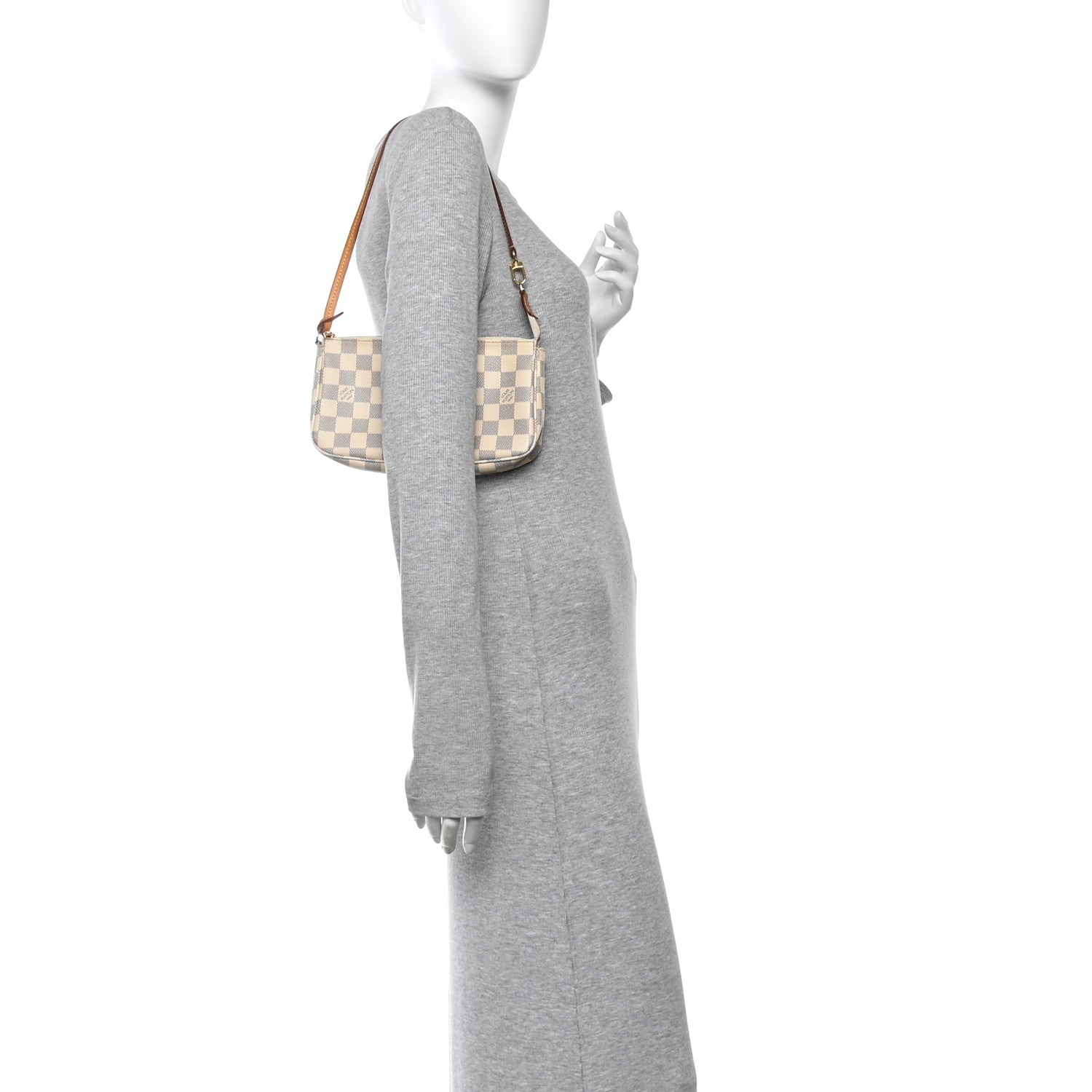 Louis Vuitton Damier Azur Pochette Accessories NM 2 of 10