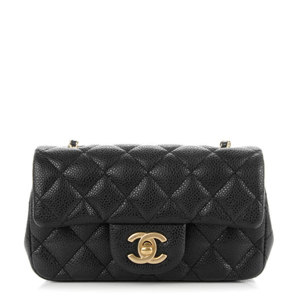Chanel Caviar Quilted Extra Mini Flap Black 1 of 7