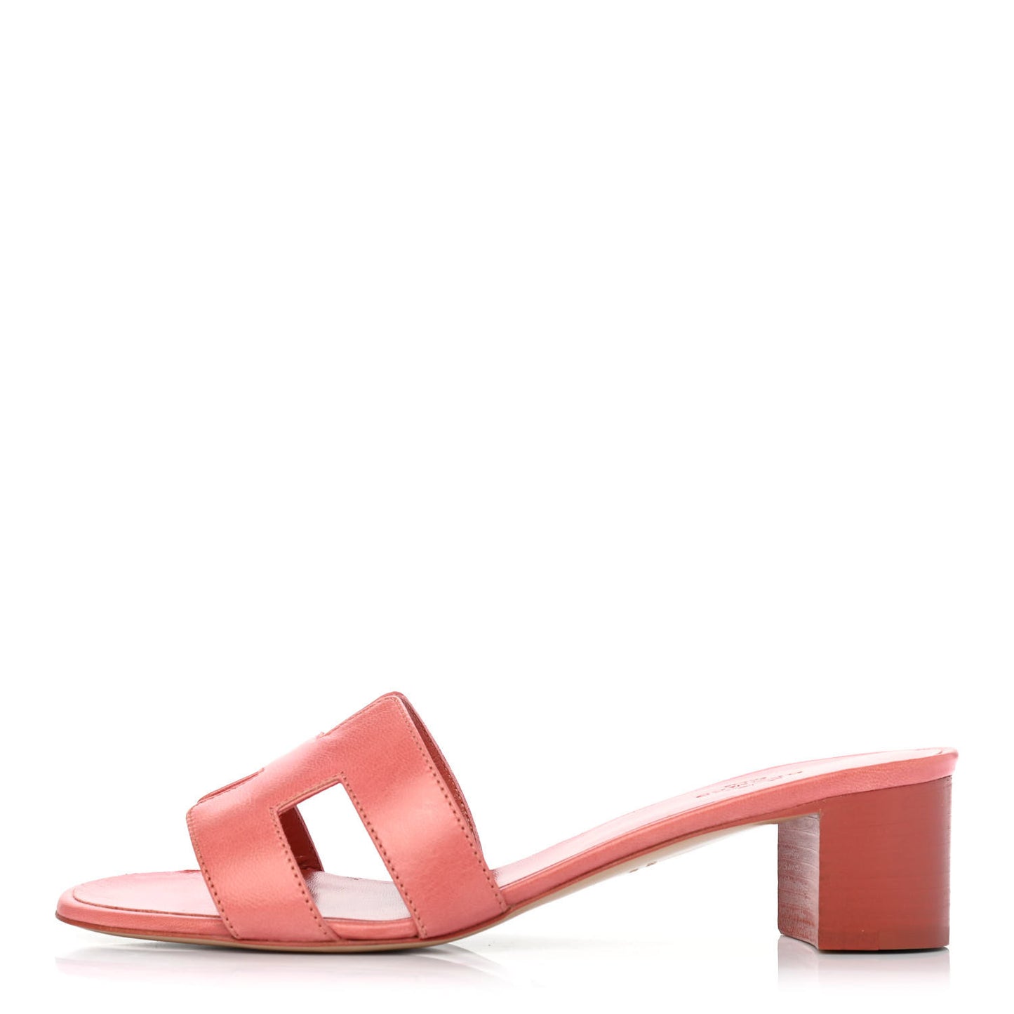 Chevre Oasis Sandals 37.5 Rouge Blush