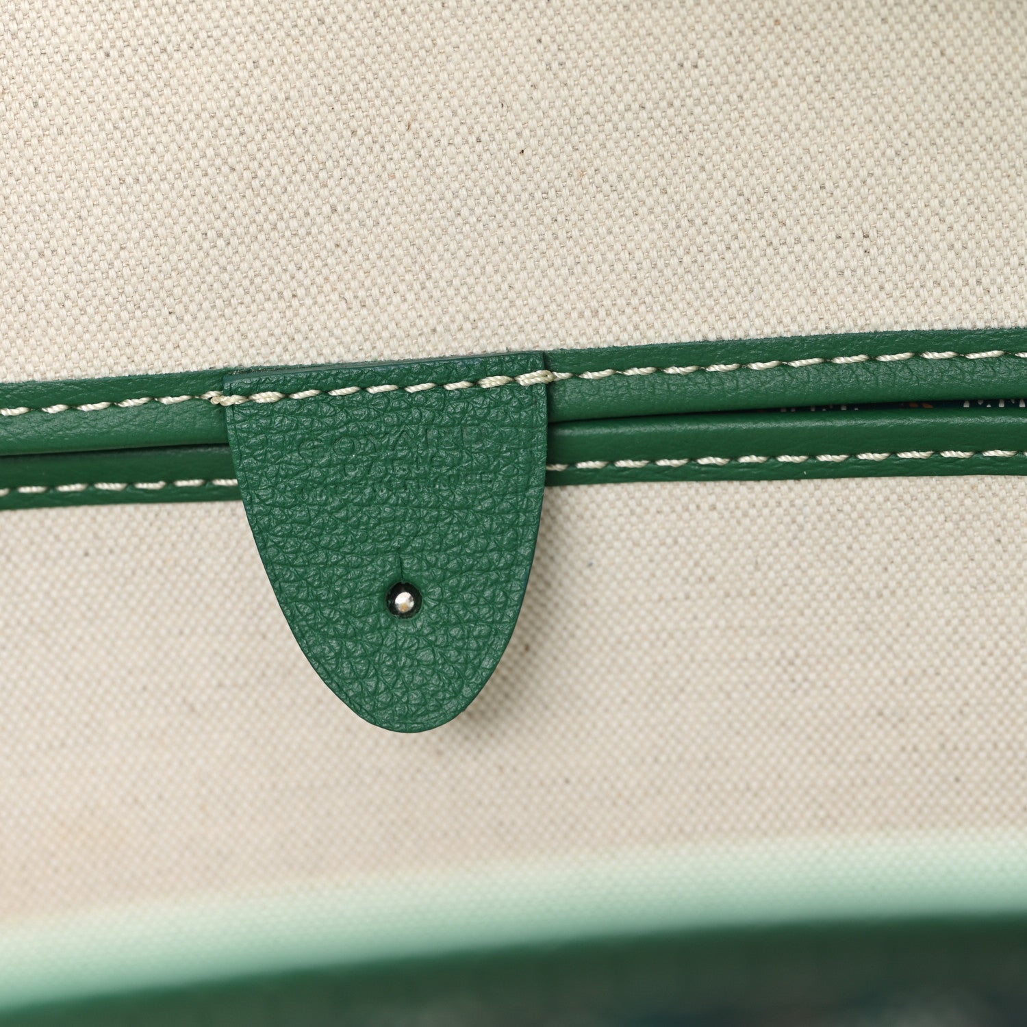 Goyard Goyardine Artois MM Green 6 of 12