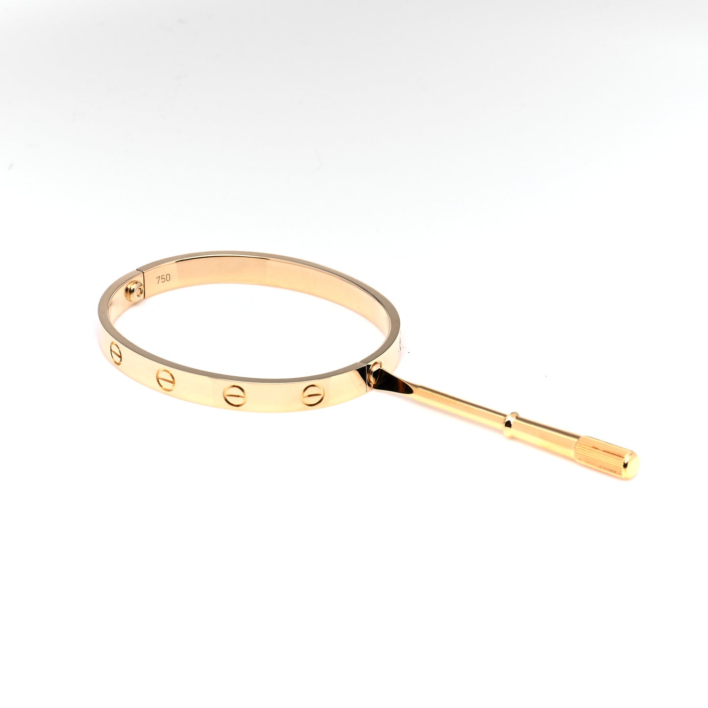 18K Yellow Gold LOVE Bracelet 16