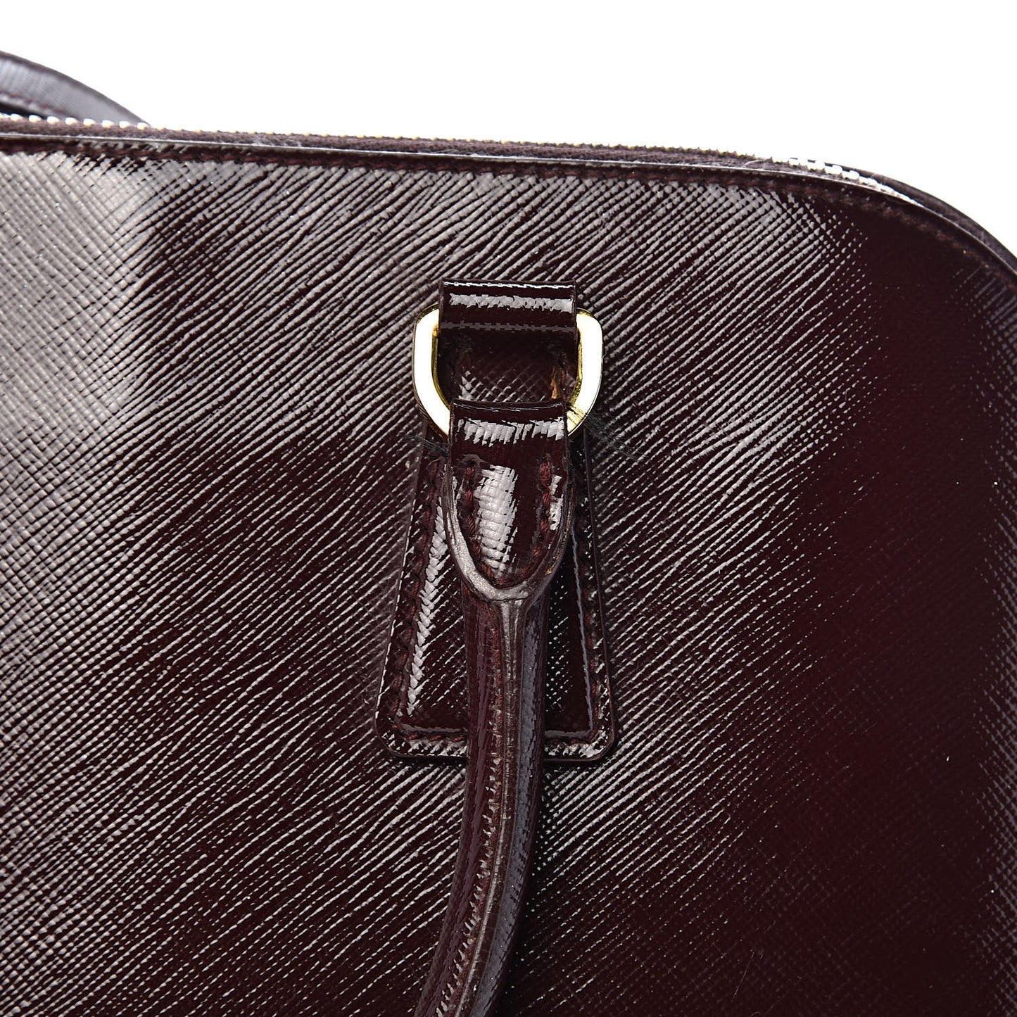 Saffiano Vernice Medium Promenade Tote Granato