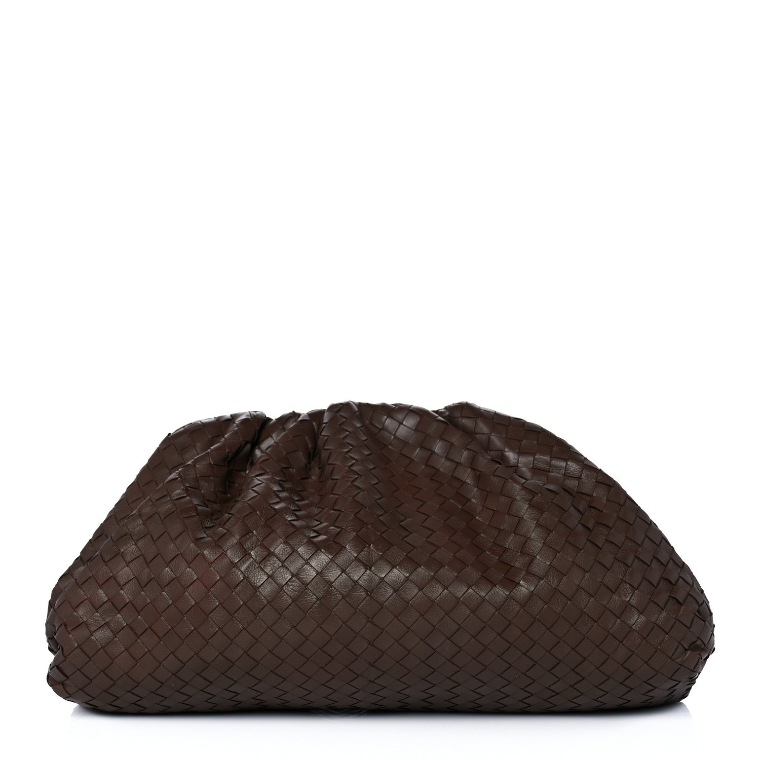 Bottega Veneta Nappa Intrecciato The Pouch Oversized Clutch 1 of 10