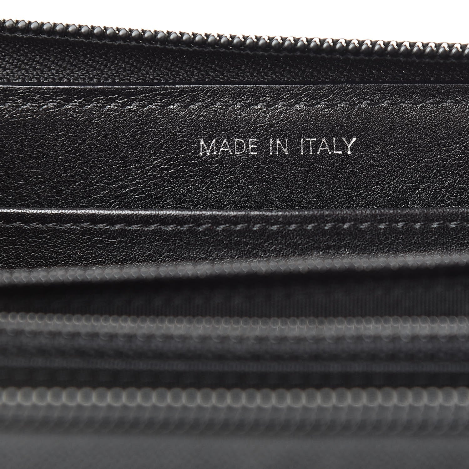 Chanel Caviar Large Timeless CC Zip Around Wallet Black 7 of 11