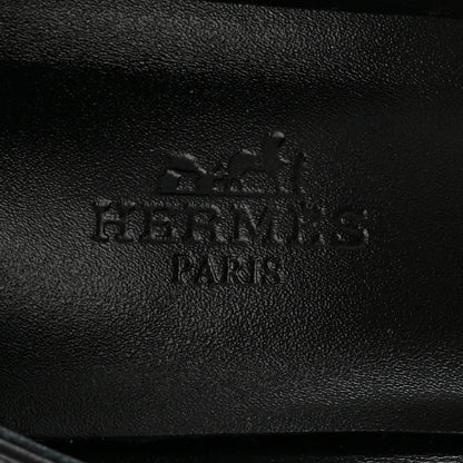 Hermes Calfskin Kiara 40 Pumps 36 Black 8 of 9