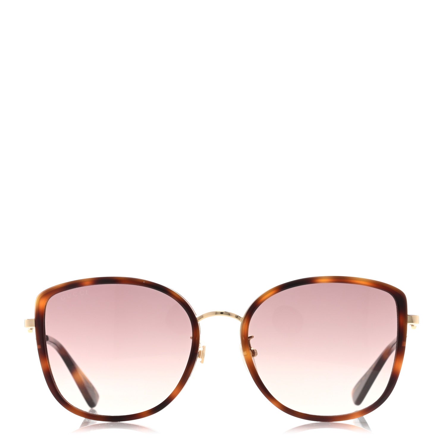 Gucci Cat Eye Sunglasses GG0606SK Havana 2 of 8