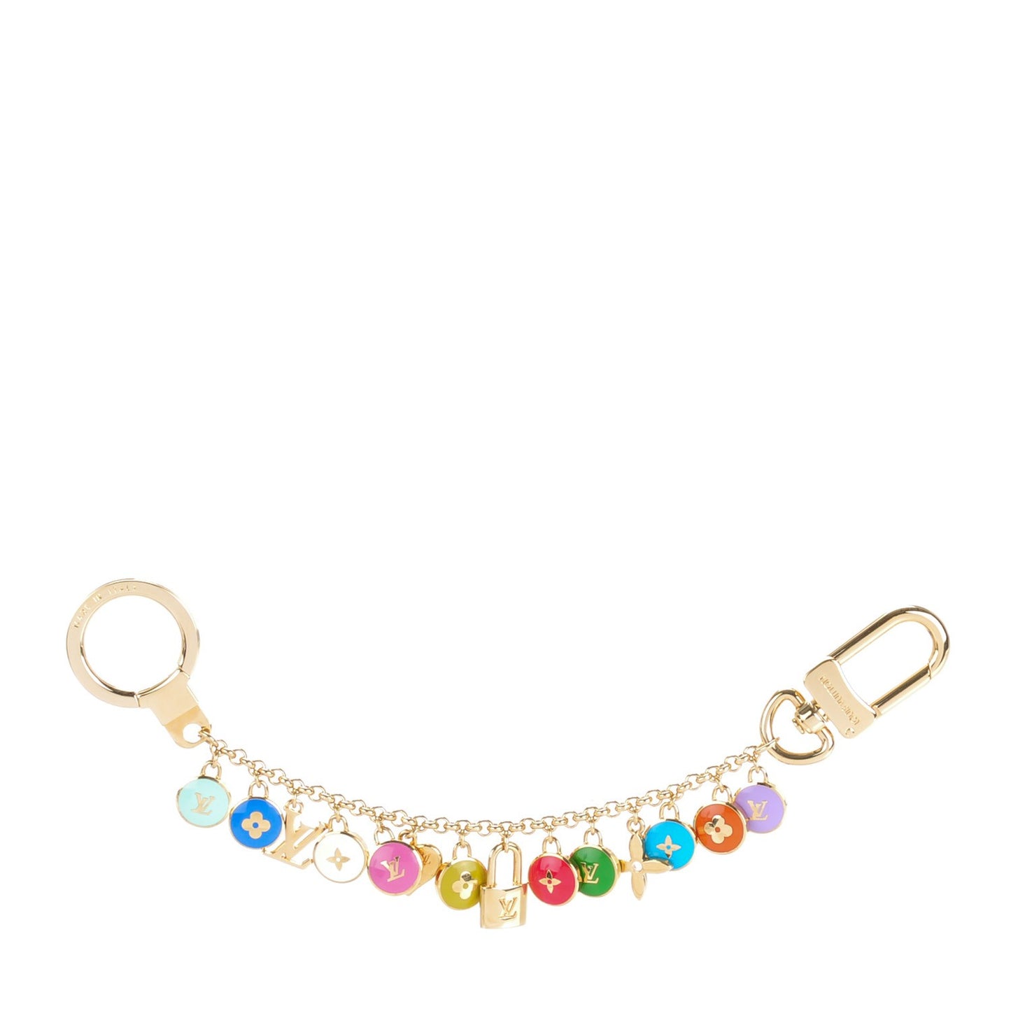Pastilles Key Chain Bag Charm Multicolor