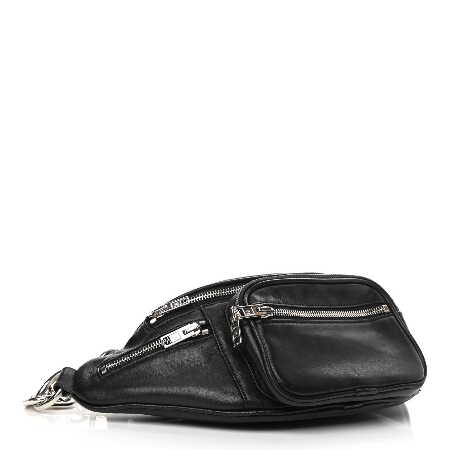 Alexander Wang Lambskin Attica Belt Bag Black 4 of 9