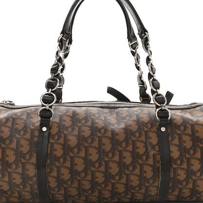 Christian Dior Monogram Trotter Romantique Boston Bag Brown 19 of 19