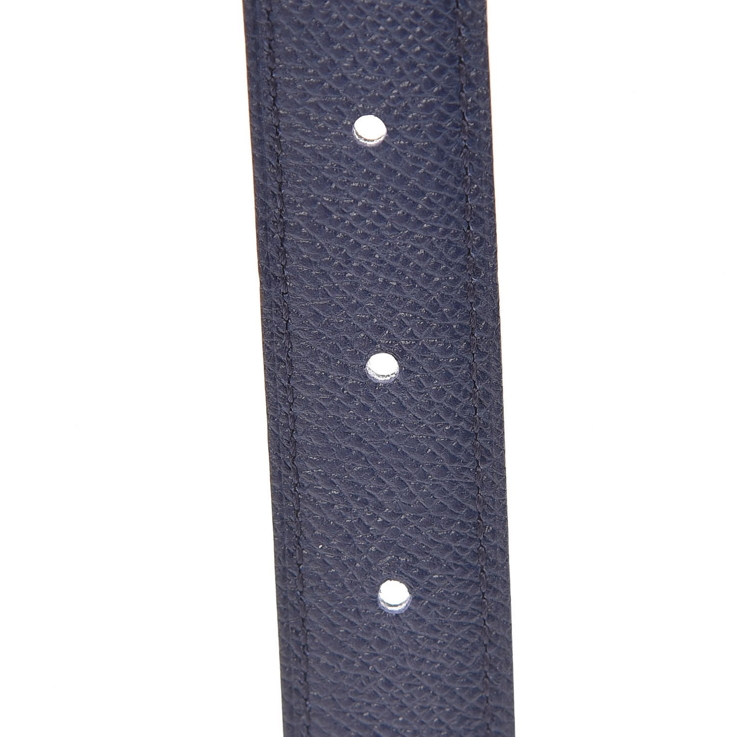 Swift Epsom 24mm Mini Constance H Belt 80 Black Bleu Iris