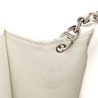 Chanel Caviar Quilted Mini Square Flap White 12 of 13