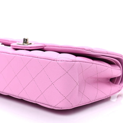 Chanel Caviar Quilted Medium Double Flap Pink 8 of 8