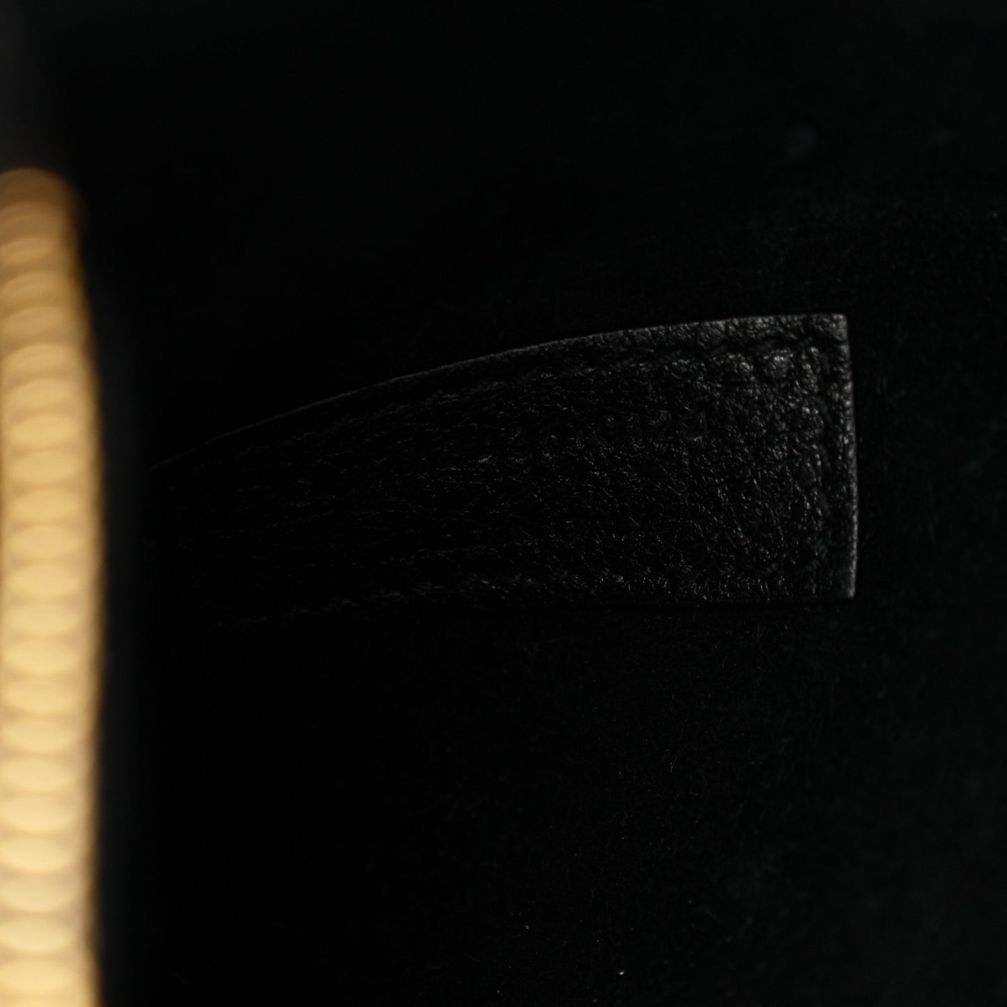 Grained Deerskin Bea Tote Black