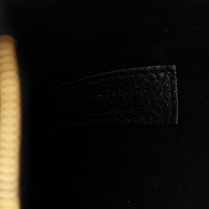 Saint Laurent Grained Deerskin Bea Tote Black 7 of 11