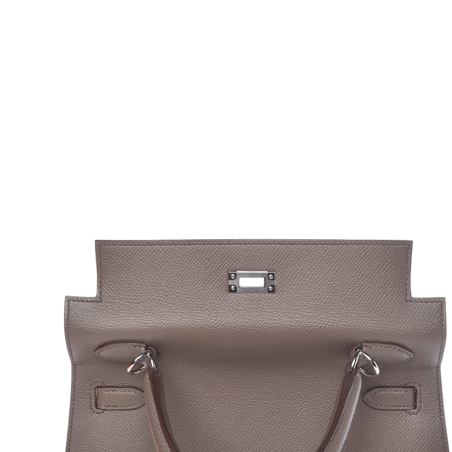 Hermes Epsom Kelly Sellier 25 Etain 18 of 40