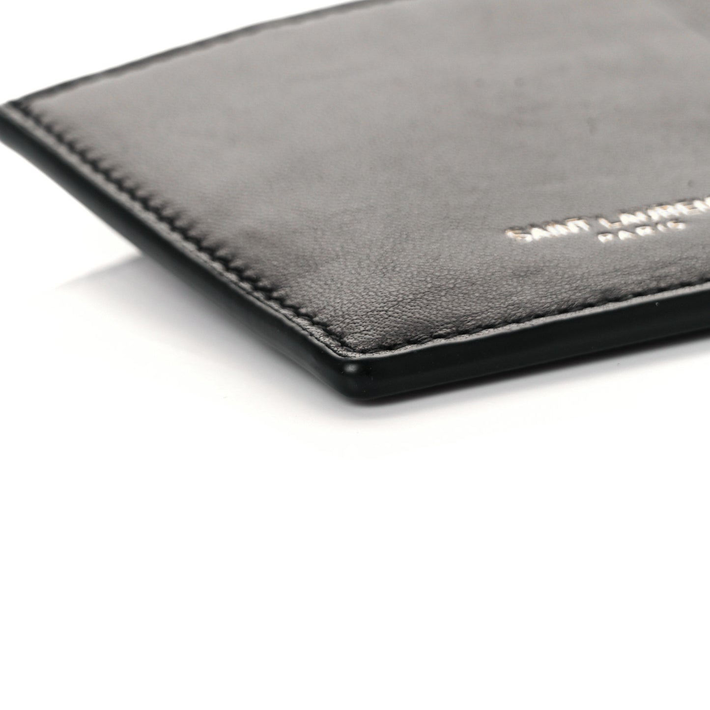 Calfskin 5 Fragments Card Holder Black