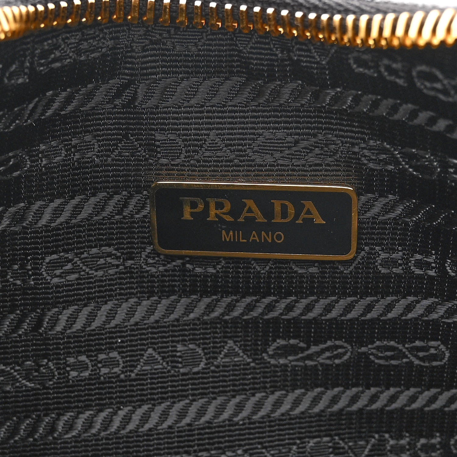 Prada Saffiano Lux Re-Edition 2005 Shoulder Bag Black 6 of 9