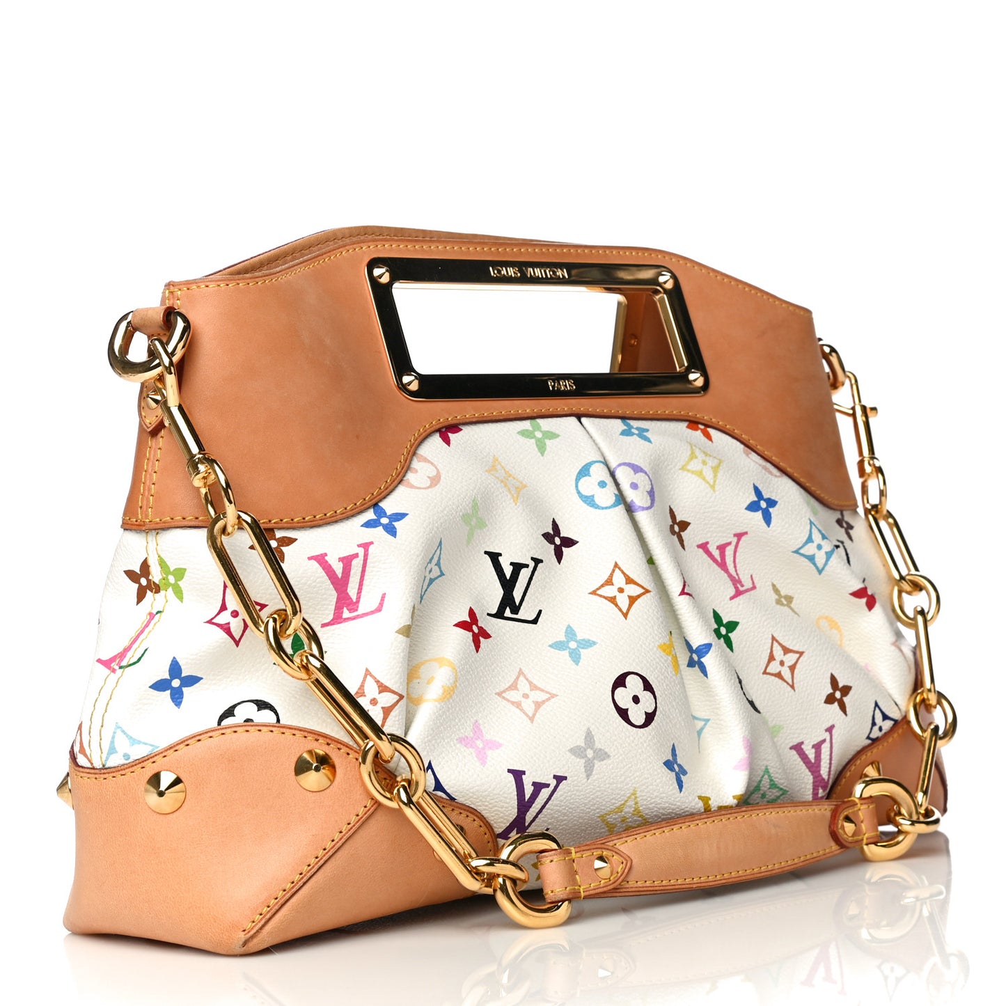 Monogram Multicolor Judy MM White
