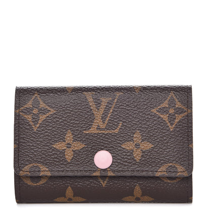 Louis Vuitton Monogram Multicles 6 Key Holder Rose Ballerine 1 of 7