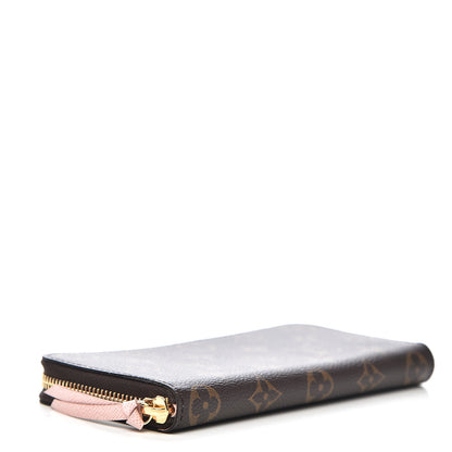 Louis Vuitton Monogram Clemence Wallet Rose Ballerine 4 of 7