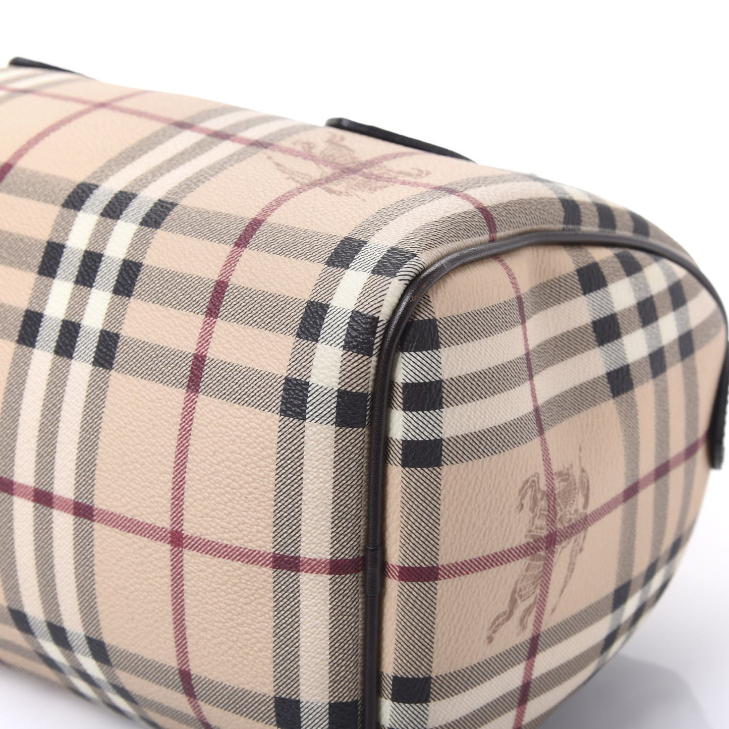 Haymarket Check Small Chester Bowling Bag Chocolate