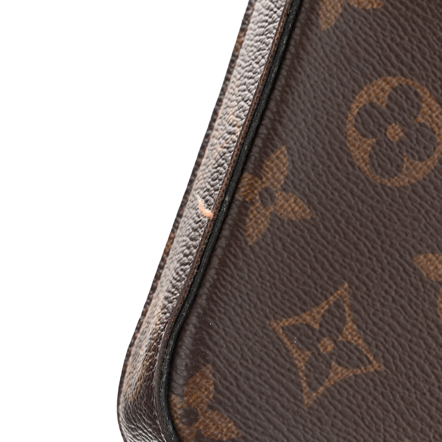 Monogram Pochette Felicie Chain Wallet Fuchsia