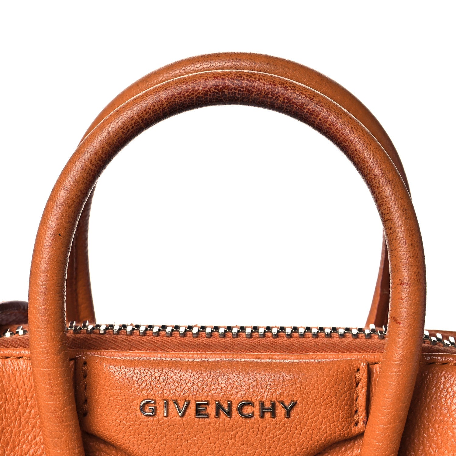 Givenchy Sugar Goatskin Mini Antigona Rust 10 of 16