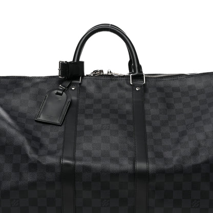 Louis Vuitton Damier Graphite Keepall Bandouliere 55 6 of 8